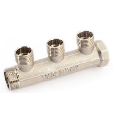 Manifold 2-Port 3/4" X 16mm"