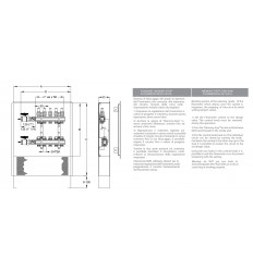 Underfloor Heating 2 Section Stainless Manifold 1"