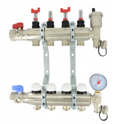 Underfloor Heating Manifold 1" 2 Port