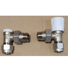 Radiator Valves Multilayer 16mm Pair