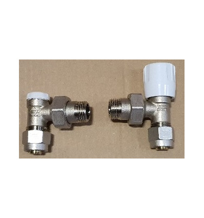 Radiator Valves Multilayer 16mm Pair