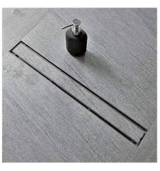 Wetroom Floor Waste Gully 800mm & Tile stainless steel Grid