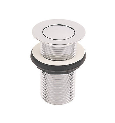 Basin Waste Chrome Plated 1 1/4" Unslotted