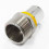 Multilayer Crimp Coupling Male straight  26mm(C) X 3/4" (m)