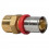 Multilayer Crimp Coupling Male straight  26mm(C) X 3/4" (m)