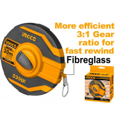 INGCO Fibreglass measuring tape 30mx12.5mm