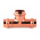 Copper Press Fittings Coupling Equal Tee 1/2" 