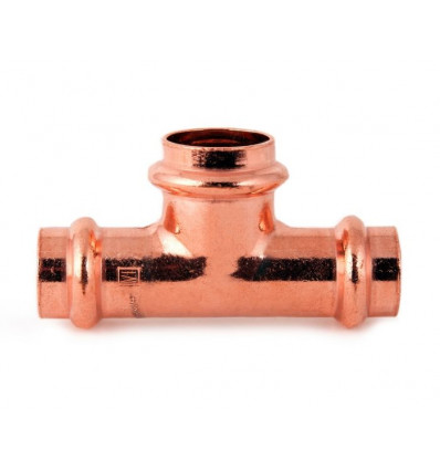 Copper Press Fittings Coupling Equal Tee 1/2" 