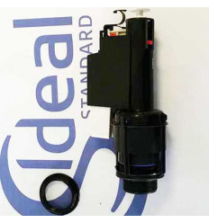 Dual Flush Valve ~ 2 Inch Diameter Threaded Outlet ~ 180mm Height