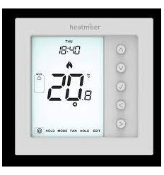 HEATMISER EDGE-HC MULTIMODE FAN COIL THERMOSTAT WITH MODBUS COMMUNICATION