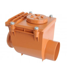 PVC Non-Return Valve One Flap 110mm