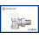 Brass 10 Bar 1/2'' Angled Lockshield Valves