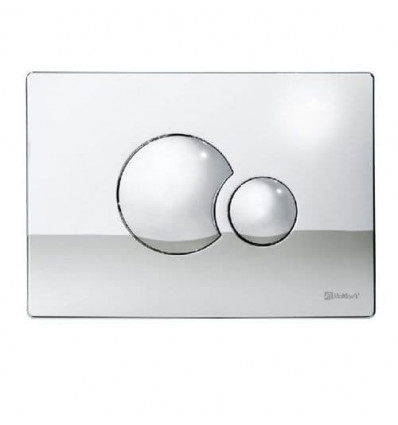 Multikwik Eclipse Chrome Dual Flush Button TRF0427E