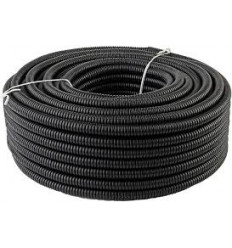 22mm Split Conduit Polyethylene Tubing Black Color Sleeve Tube 25 meters