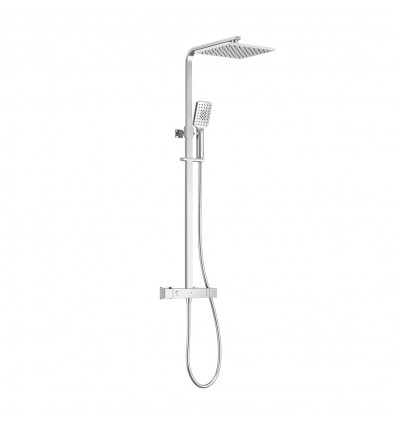 MyLife-Dayla Exposed Square Thermostatic Shower Chrome 