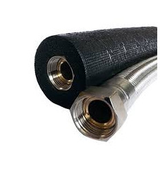 Insulated 1" Pipe c/w elbow 750mm