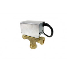 Sauter Detachable 3 Port Motorised Valve 22mm MID POS