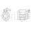TUCSON 3 Bar Positive Head Single Impeller Shower Pump