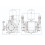 TUCSON 3 Bar Universal Head Twin Impeller Shower Pump