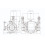 TUCSON 4 Bar Universal Head Twin Impeller Shower Pump