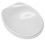 Ideal Standard Shires Naiad U011801 Toilet Seat & Cover – White