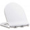 Sonas Delta Slim D-Shape Soft Close Toilet Seat & Cover – White