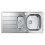 GROHE K200 1.5 Bowl Stainless Steel Sink & Drainer 31564SD1