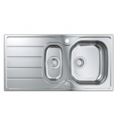 GROHE K200 1.5 Bowl Stainless Steel Sink & Drainer 31564SD1