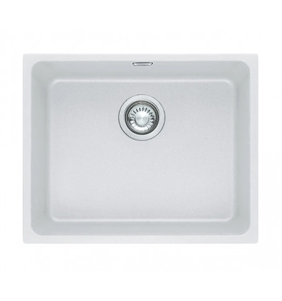 Franke Kubus KBG 110-50 Fragranite Undermount Sink 540 x 440mm – Matt White (125.0046.874)