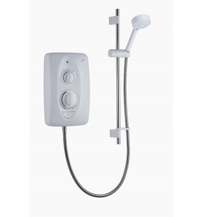 Mira Jump Multi-Fit 9.5kW Electric Shower – White & Chrome (1.1788.011)