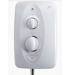 Mira Jump Multi-Fit 9.5kW Electric Shower – White & Chrome (1.1788.011)