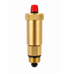 Automatic Air Vent Valve 1/2" – Brass, Float Type, 10 Bar Max (P0504)
